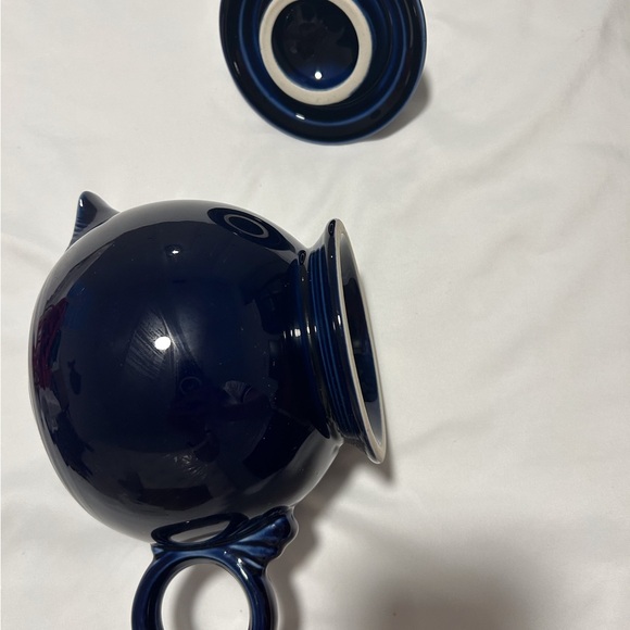 Fiestaware Cobalt Blue Teapot